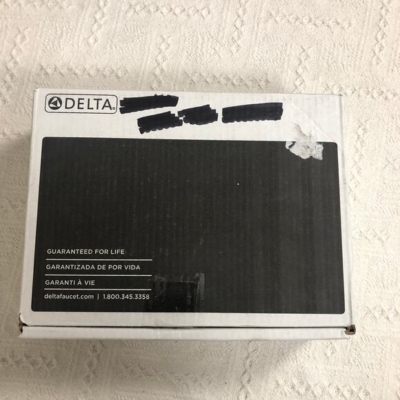 Delta Kayra Roman Tub Faucet Trim Matte Black T2733-BL New Open Box - Picture 6 of 11